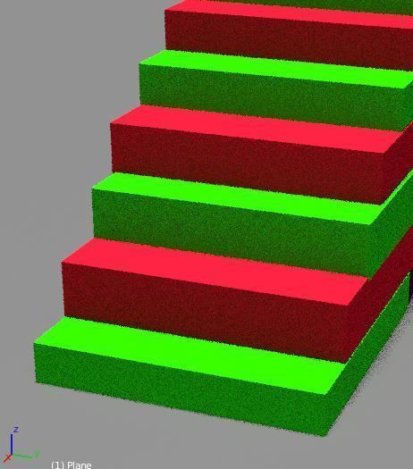 Stairs for 3d animation 3D model_5