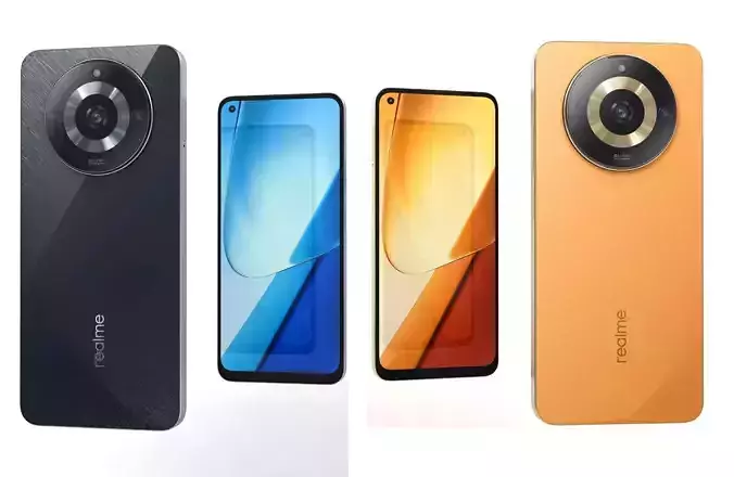 Realme 11 Black And Orange
