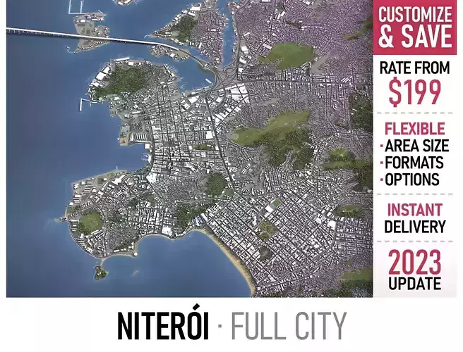Niteroi - 3D City Model