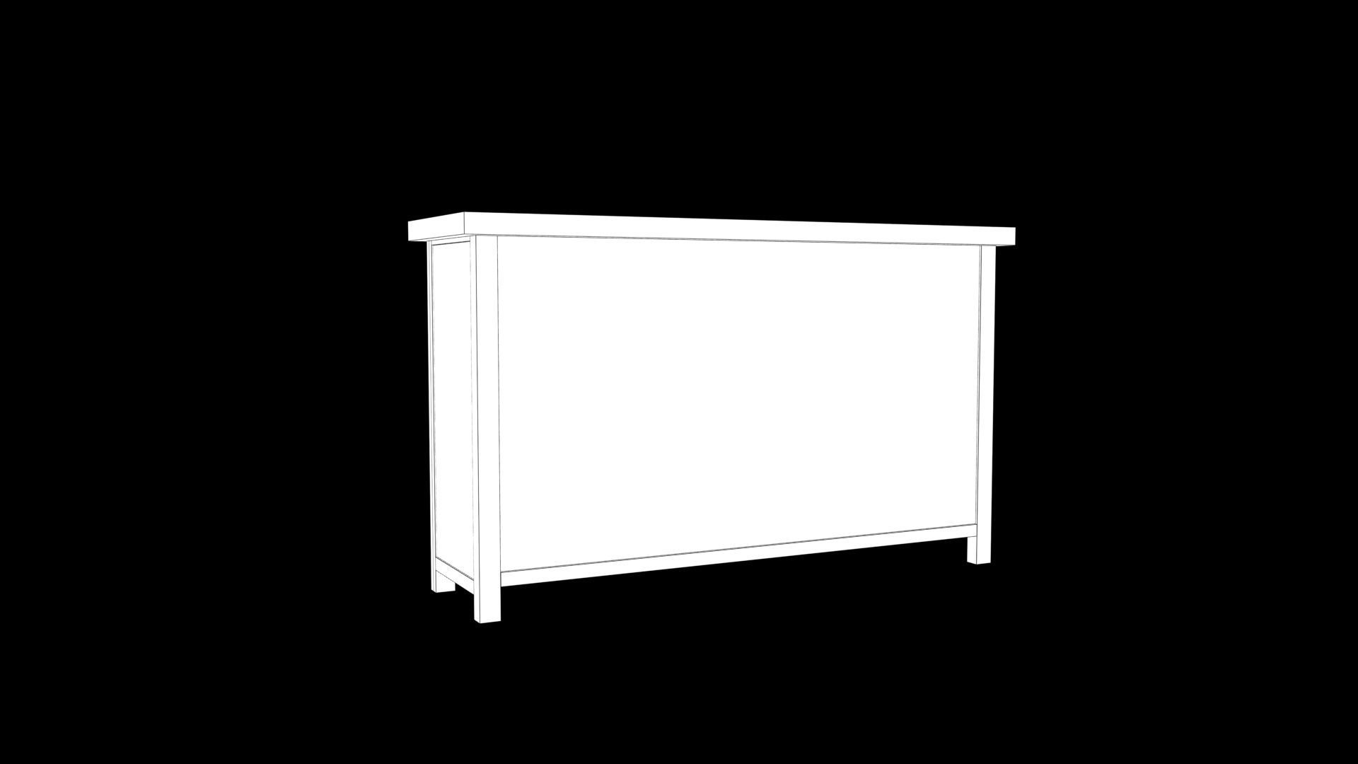 Dressing table 3D model_10