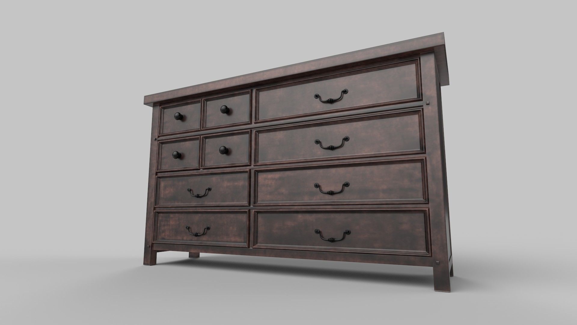 Dressing table 3D model_2