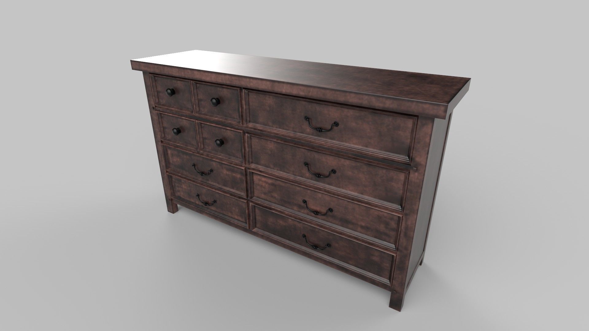 Dressing table 3D model_3