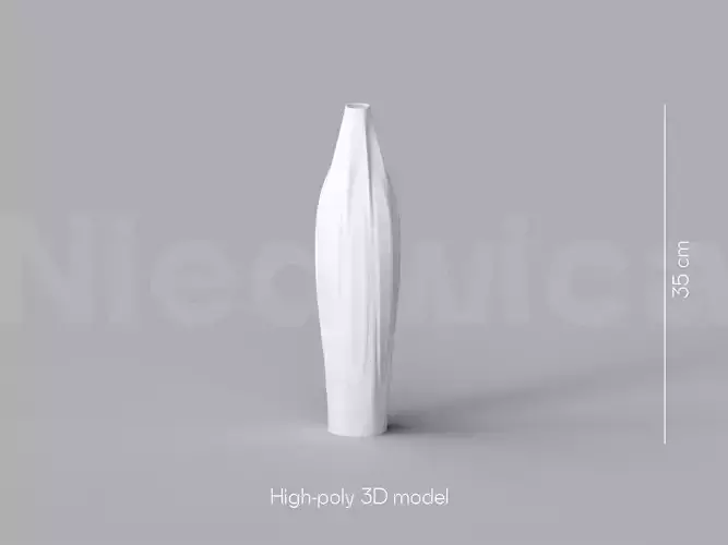 NIEDWICA VASE B-2 3D PRINTING VASE 3D MODEL 
