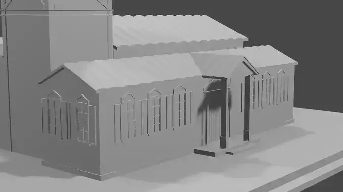 Historical building 3D model