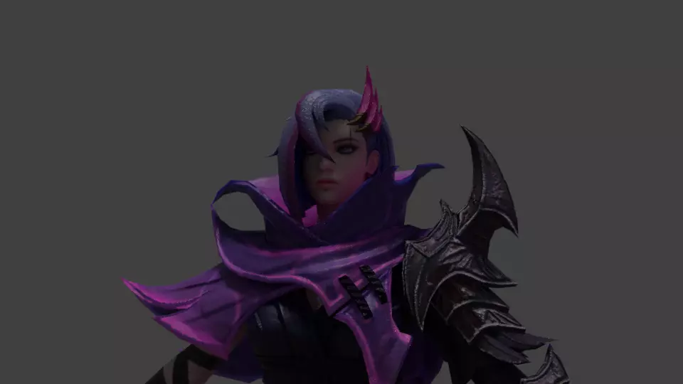 benedeta mlbb Low-poly 3D model_0