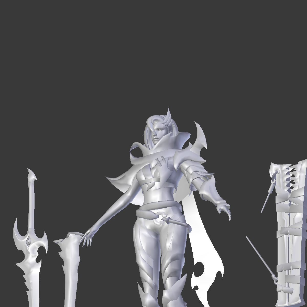 benedeta mlbb Low-poly 3D model_14