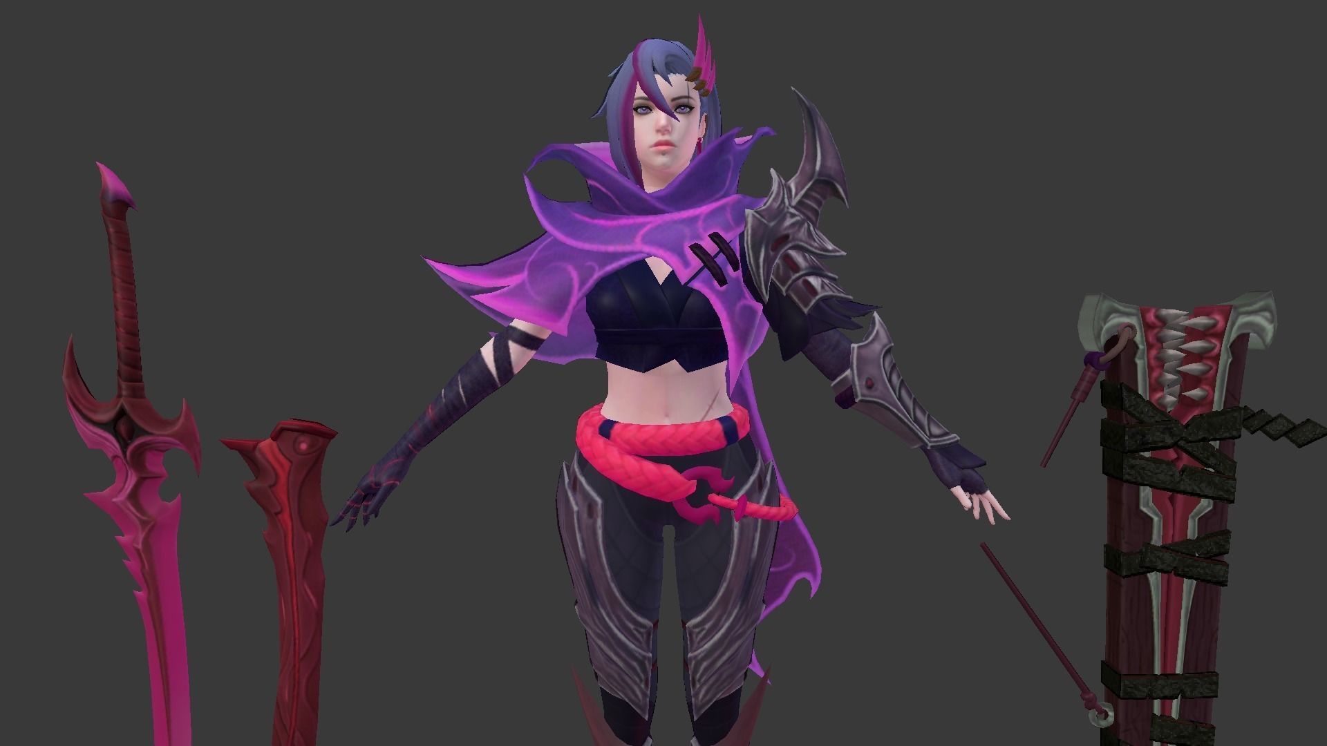 benedeta mlbb Low-poly 3D model_10