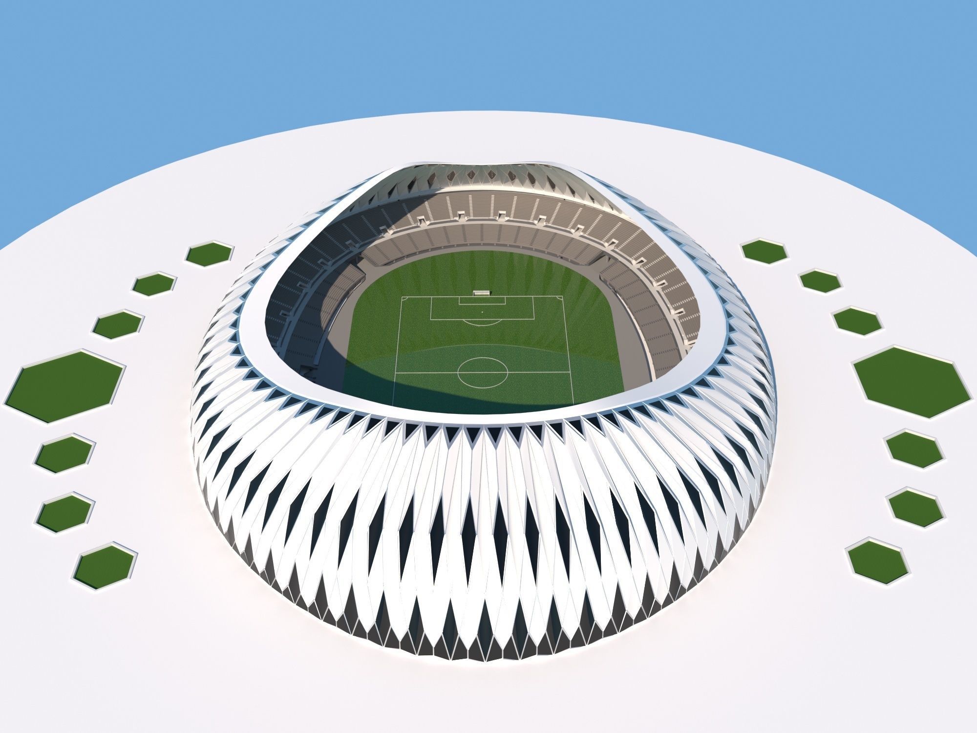 MOON STADIUM 3D model_2