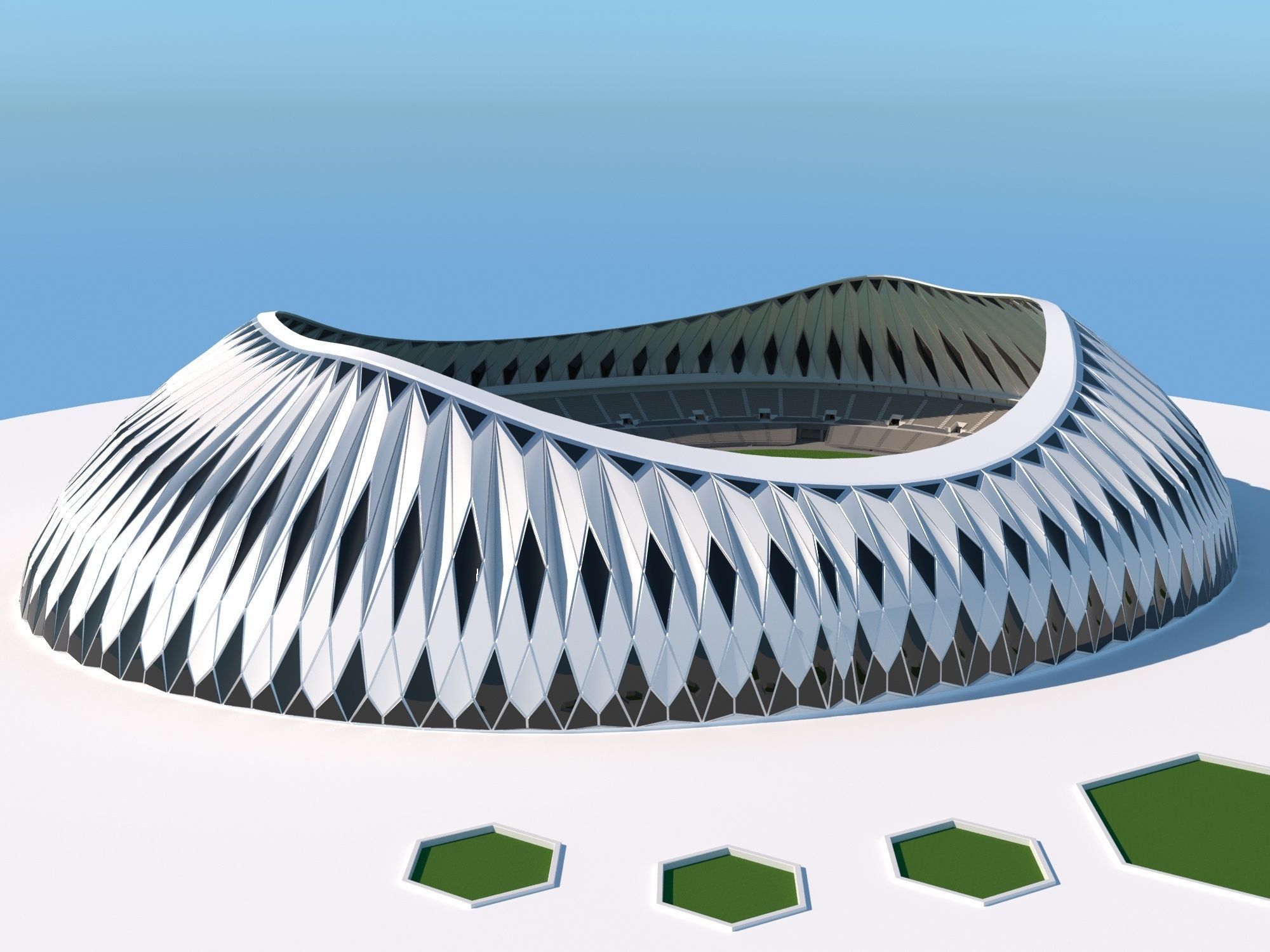 MOON STADIUM 3D model_3