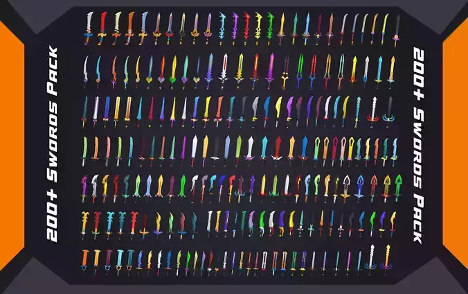 Swords Pack - Stylized Low Poly