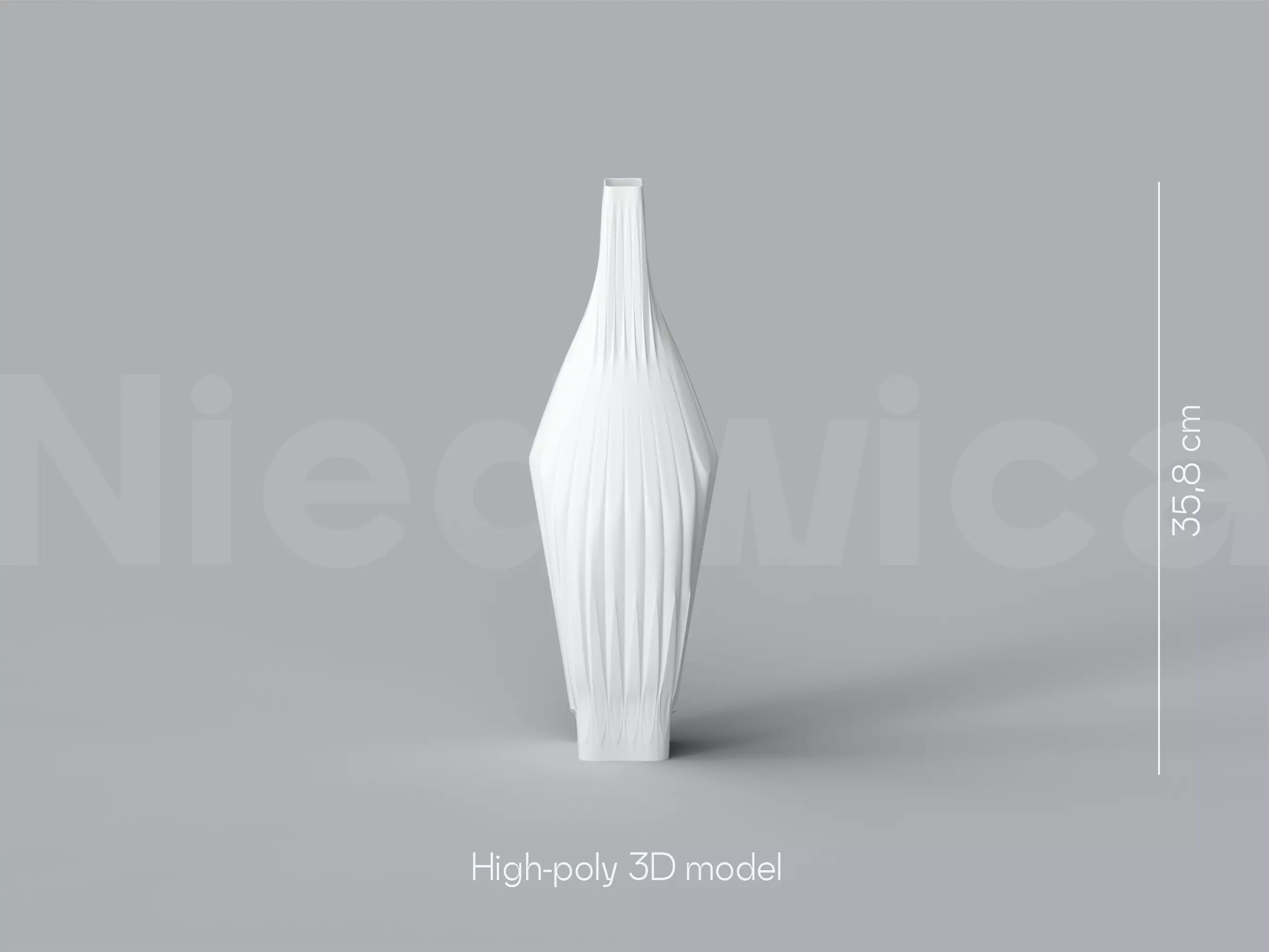 NIEDWICA VASE B-4 3D PRINTING VASE 3D MODEL 3D print model_0