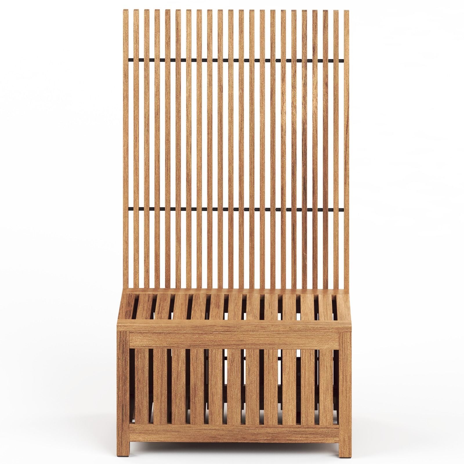 NAMMARO Storage box and privacy screen IKEA 3D model CGTrader