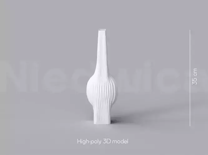 NIEDWICA VASE B-6 3D PRINTING VASE 3D MODEL 3D print model