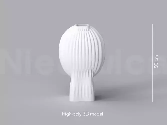 NIEDWICA VASE B-7 3D PRINTING VASE 3D MODEL 