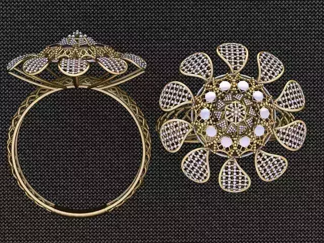 New rings turkish design light weight 3dm 