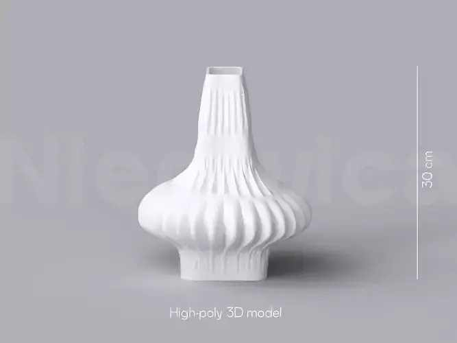 NIEDWICA VASE B-8 3D PRINTING VASE 3D MODEL 3D