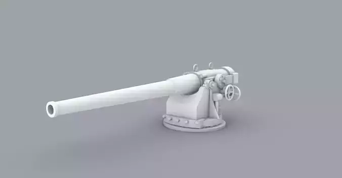 PM Pattern 1892 152mm 3D print model