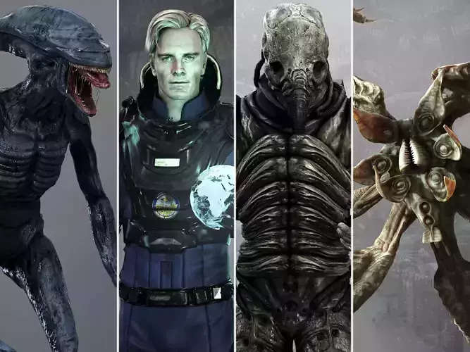 Prometheus pack 3D Model Collection
