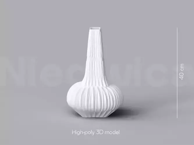 NIEDWICA VASE B-10 3D PRINTING VASE 3D MODEL STL FILE