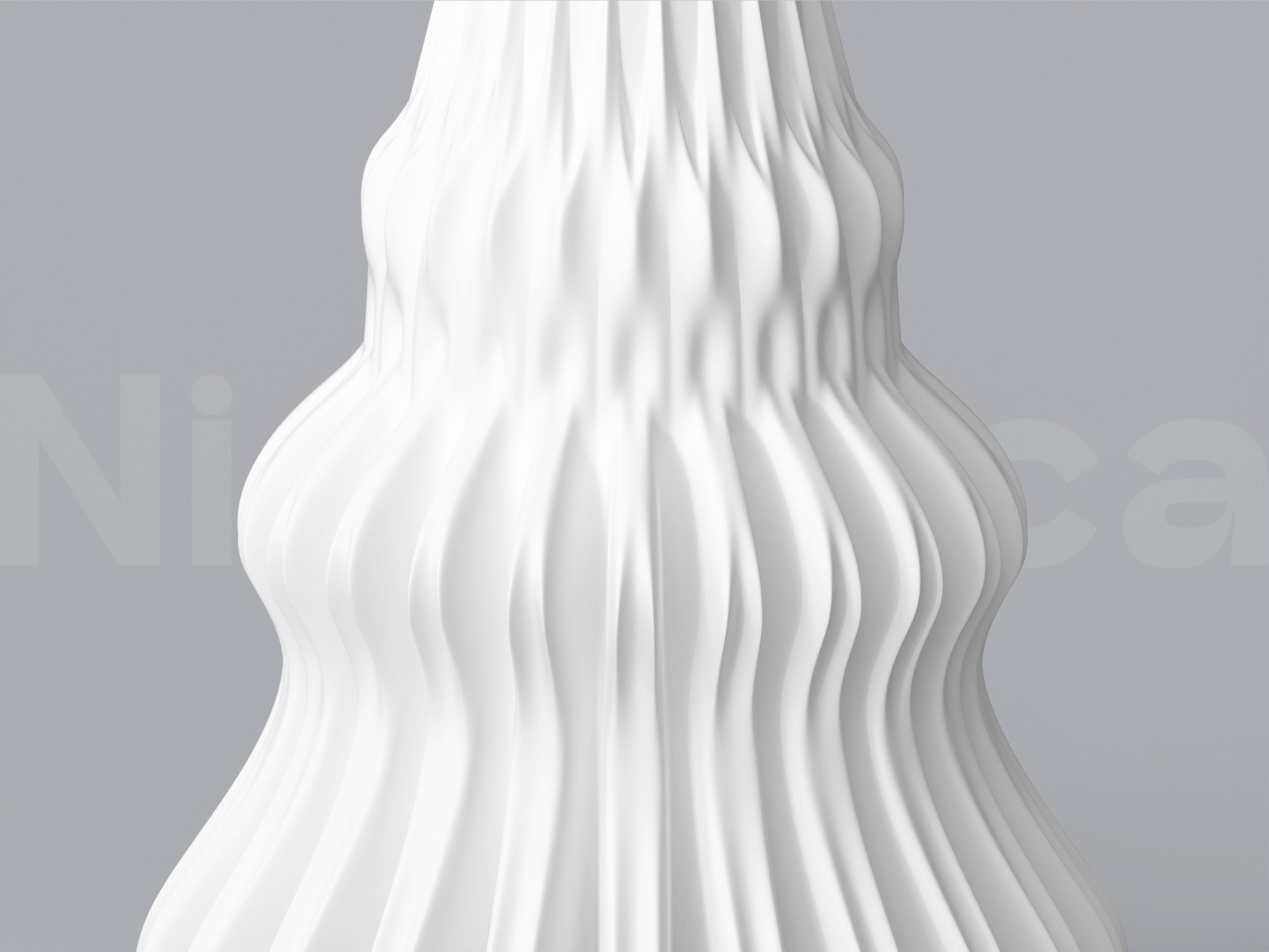 NIEDWICA VASE C-1 3D PRINTING VASE 3D MODEL STL FILE 3D print model_2
