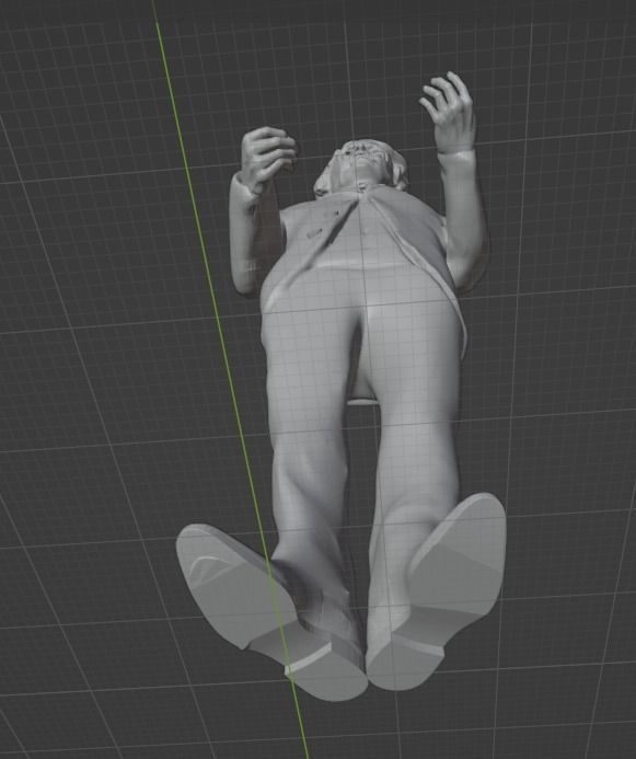 Edgar Allan Poe 3D print model_12