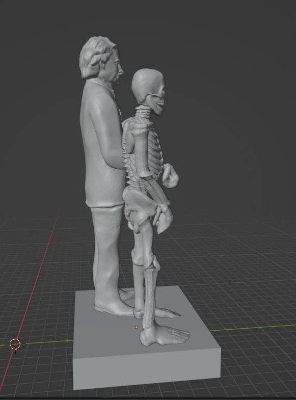 Edgar Allan Poe 3D print model_17