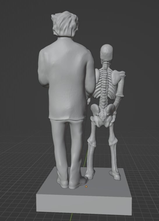 Edgar Allan Poe 3D print model_18