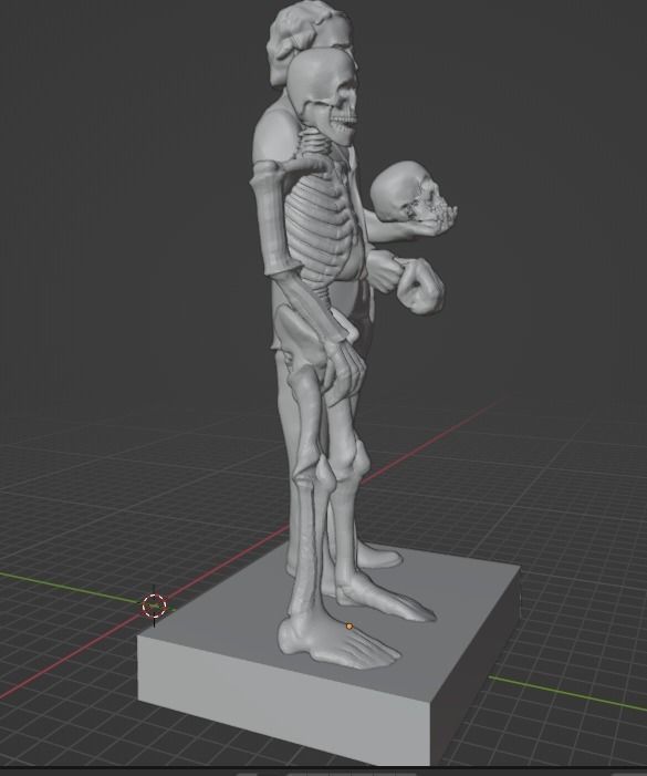 Edgar Allan Poe 3D print model_16