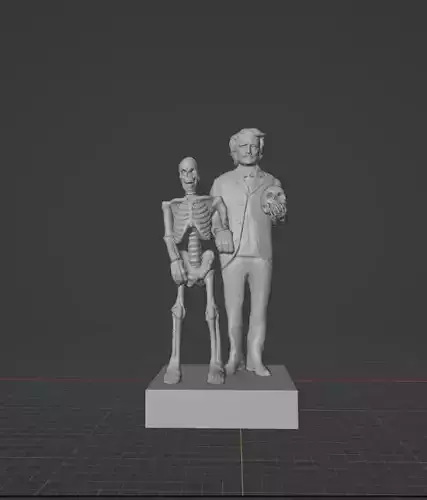 Edgar Allan Poe 3D print model