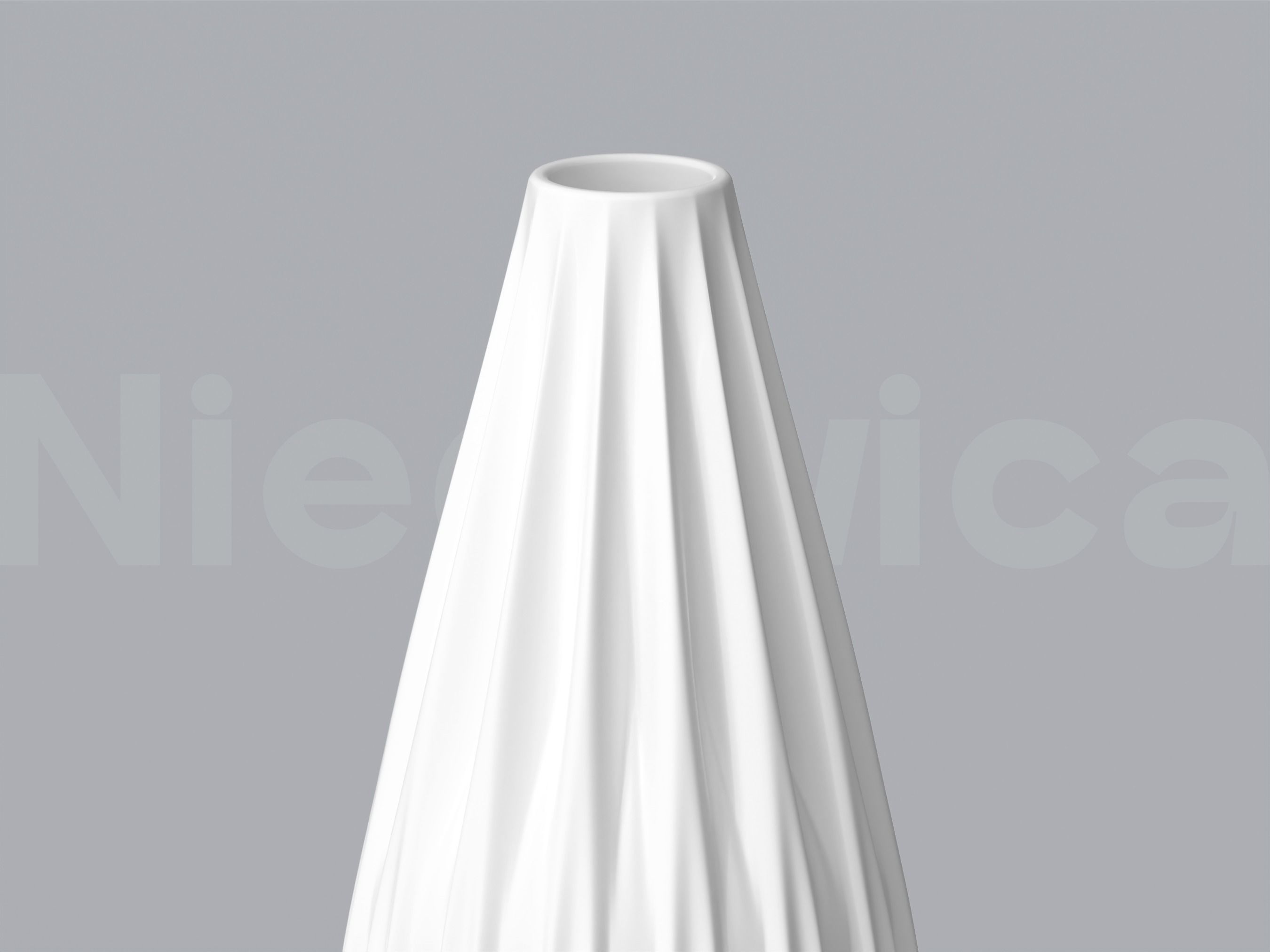 NIEDWICA VASE C-2 3D PRINTING VASE 3D MODEL STL FILE 3D 3D print model_3