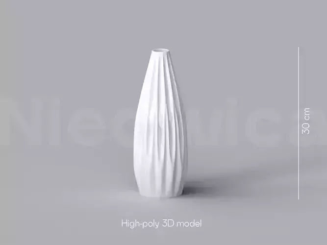 NIEDWICA VASE C-2 3D PRINTING VASE 3D MODEL STL FILE 3D