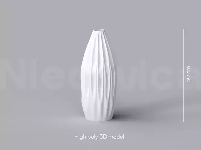 NIEDWICA VASE C-3 3D PRINTING VASE 3D MODEL STL FILE 