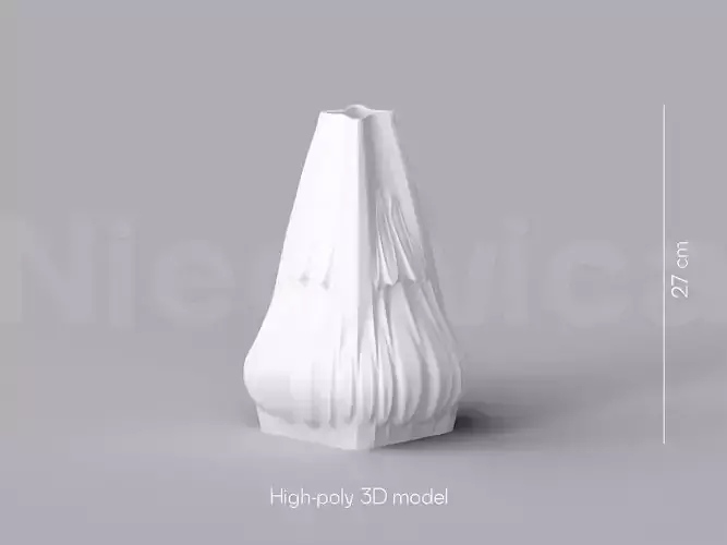 NIEDWICA VASE C-4 3D PRINTING VASE 3D MODEL STL FILE 