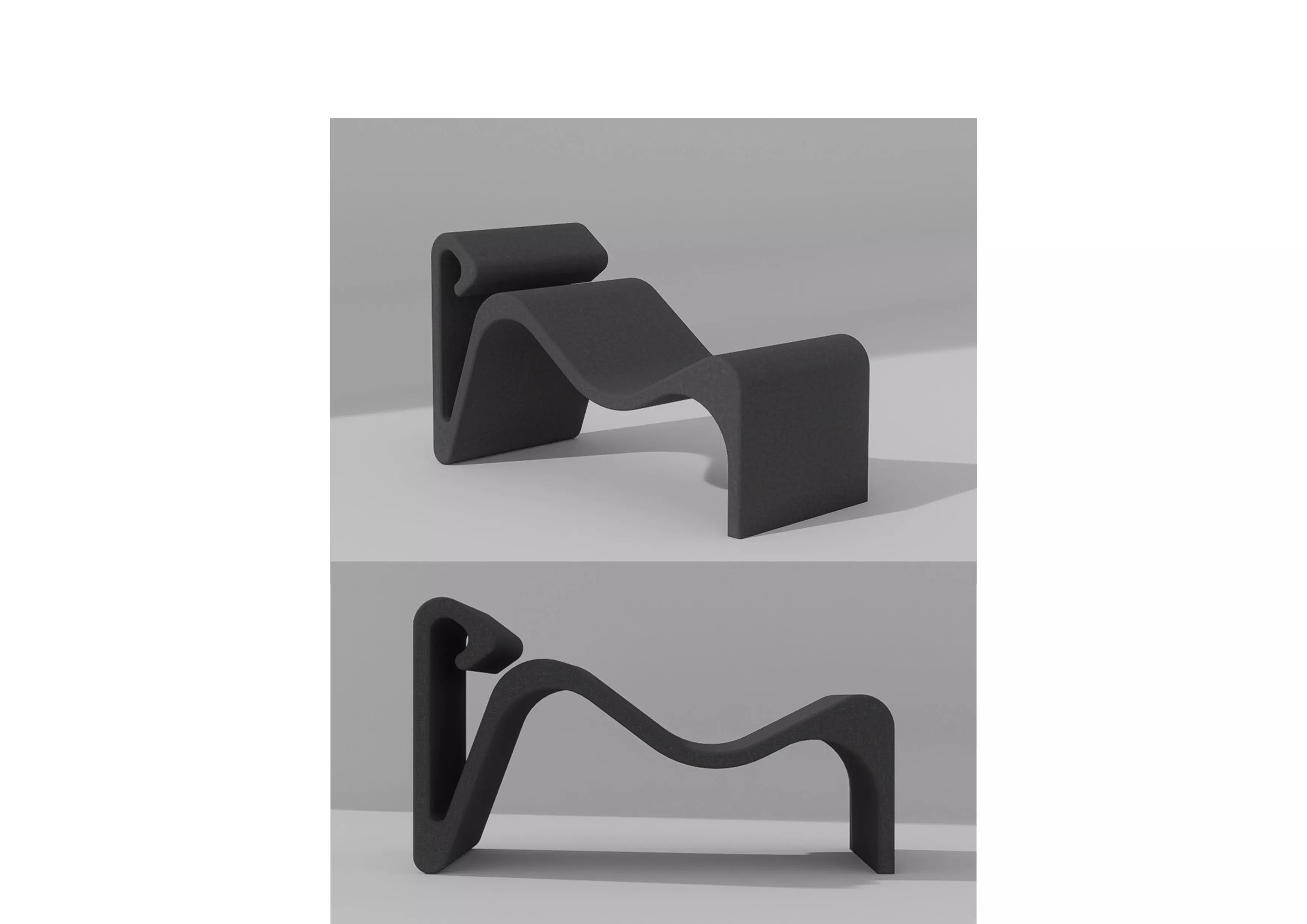 lounge chair 3d model 3D model_0