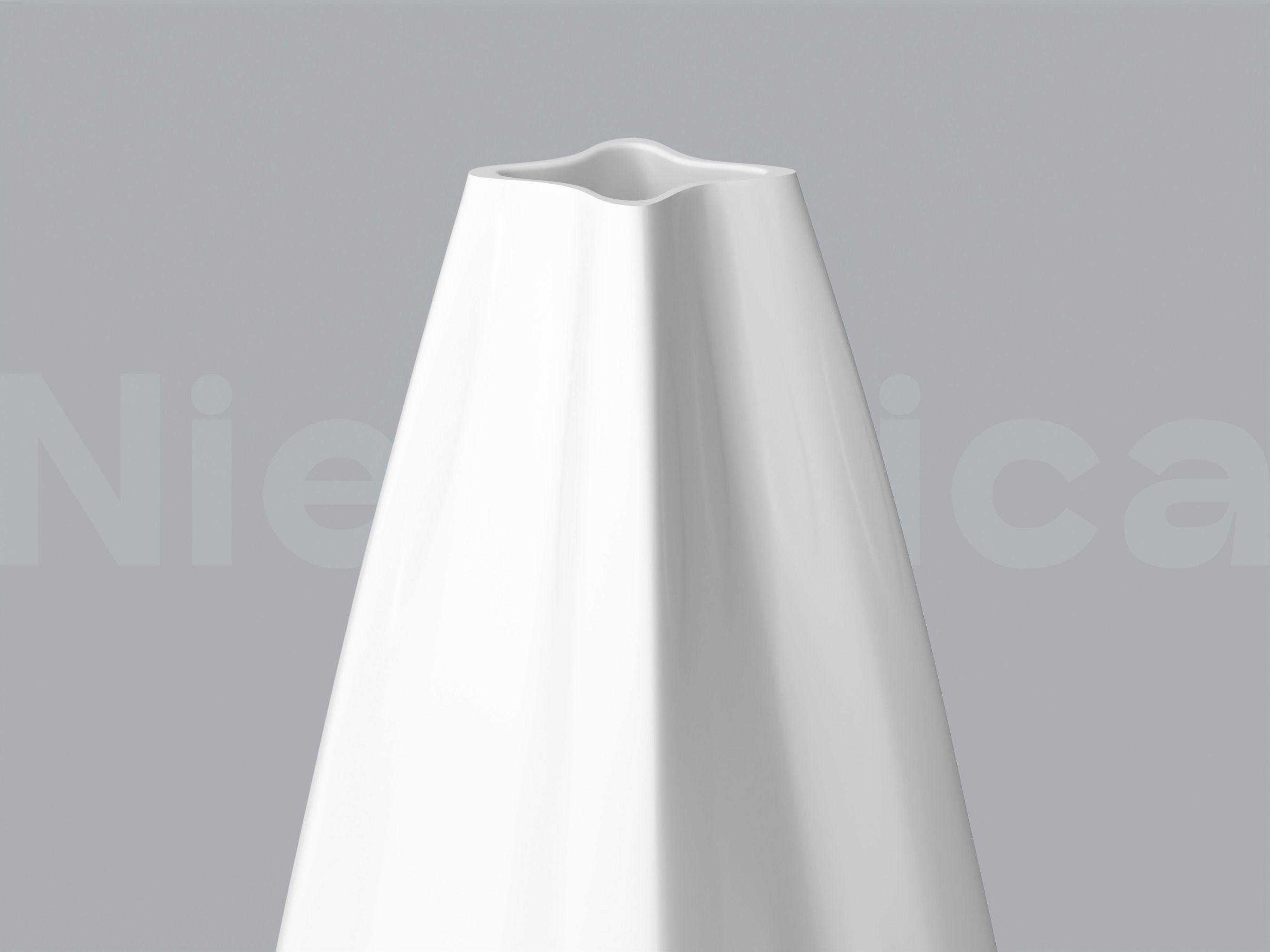 NIEDWICA VASE C-7 3D PRINTING VASE 3D MODEL STL FILE 3D print model_3