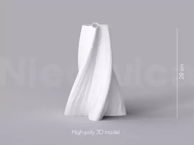 NIEDWICA VASE C-8 3D PRINTING VASE 3D MODEL STL FILE