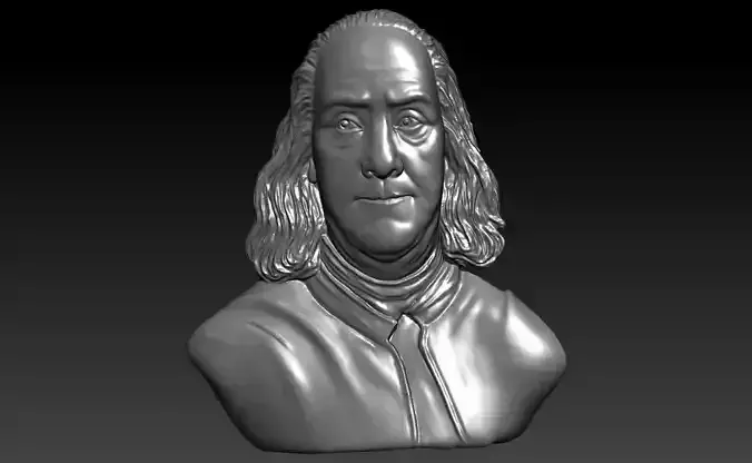 Benjamin Bust 3D model