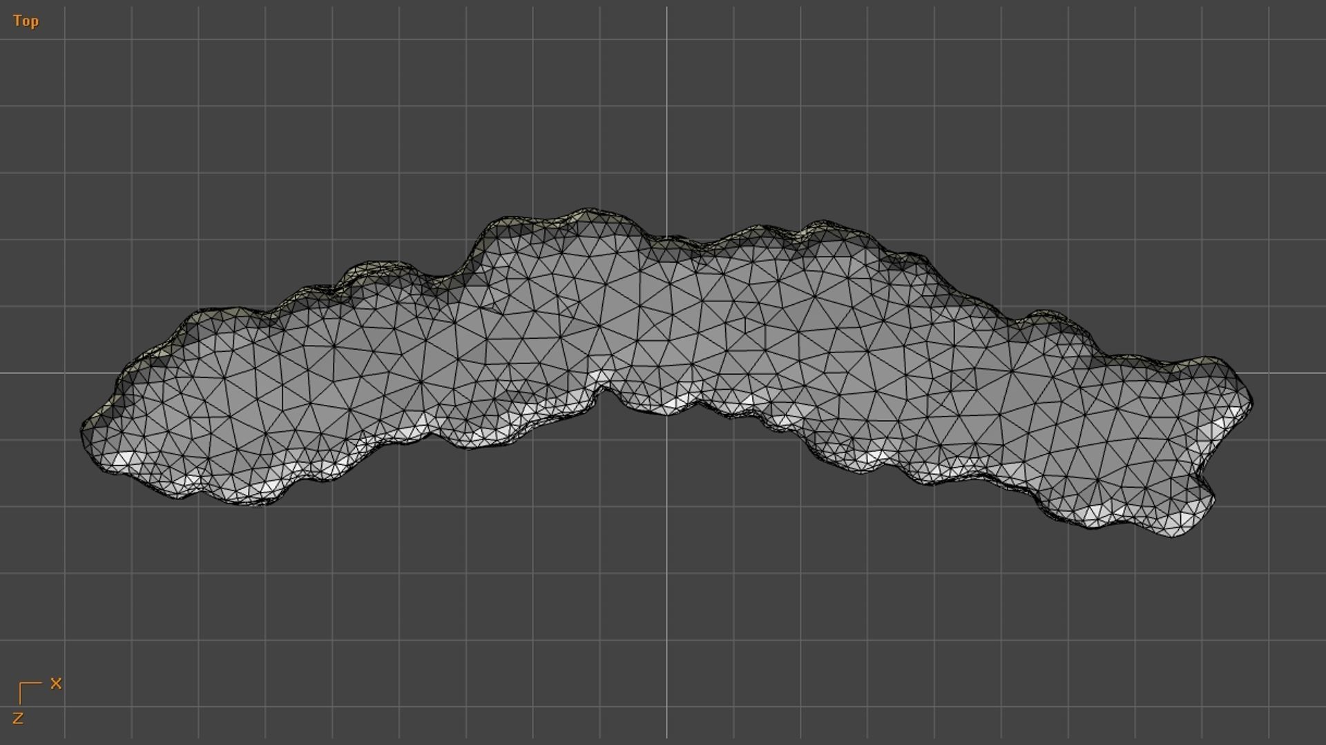 Rock Walkway 3 - Moss 1 Low-poly 3D model_12