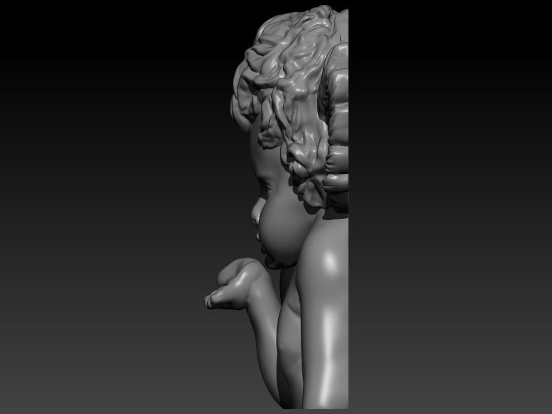 Angle baby 3D Model 3D print model_1