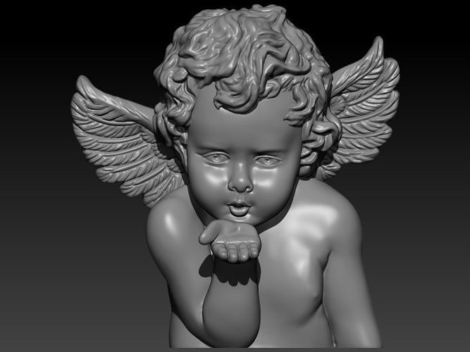Angle baby 3D Model 3D print model