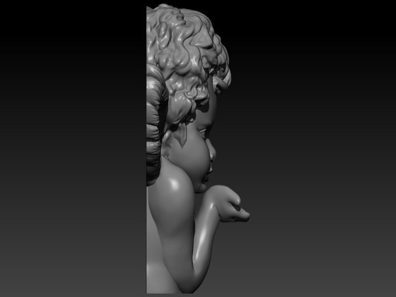 Angle baby 3D Model 3D print model_2