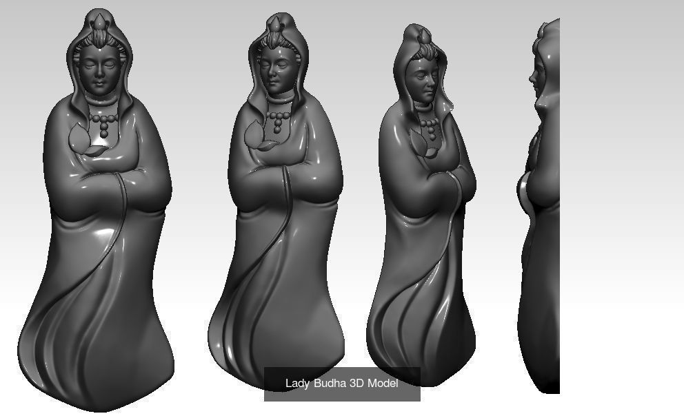 Budha 3D Model Collection_1