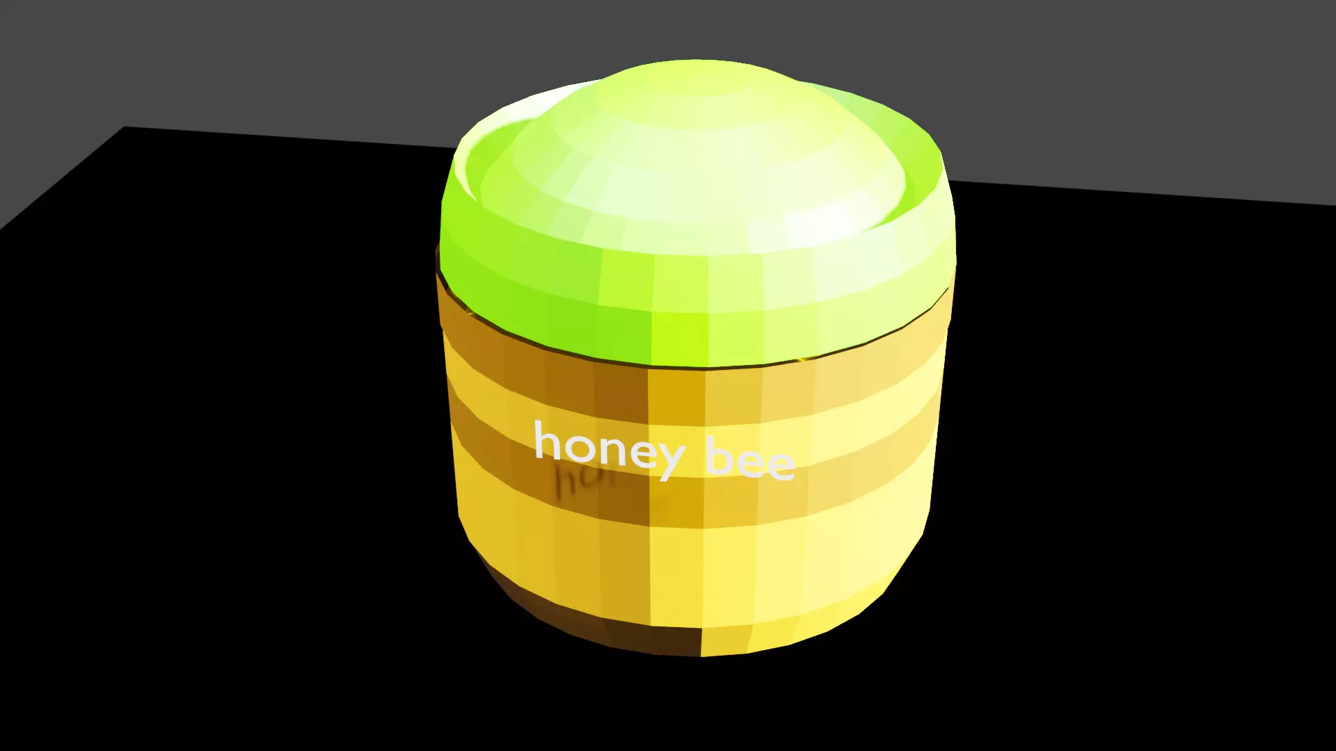 Bee anime Free low-poly 3D model_0