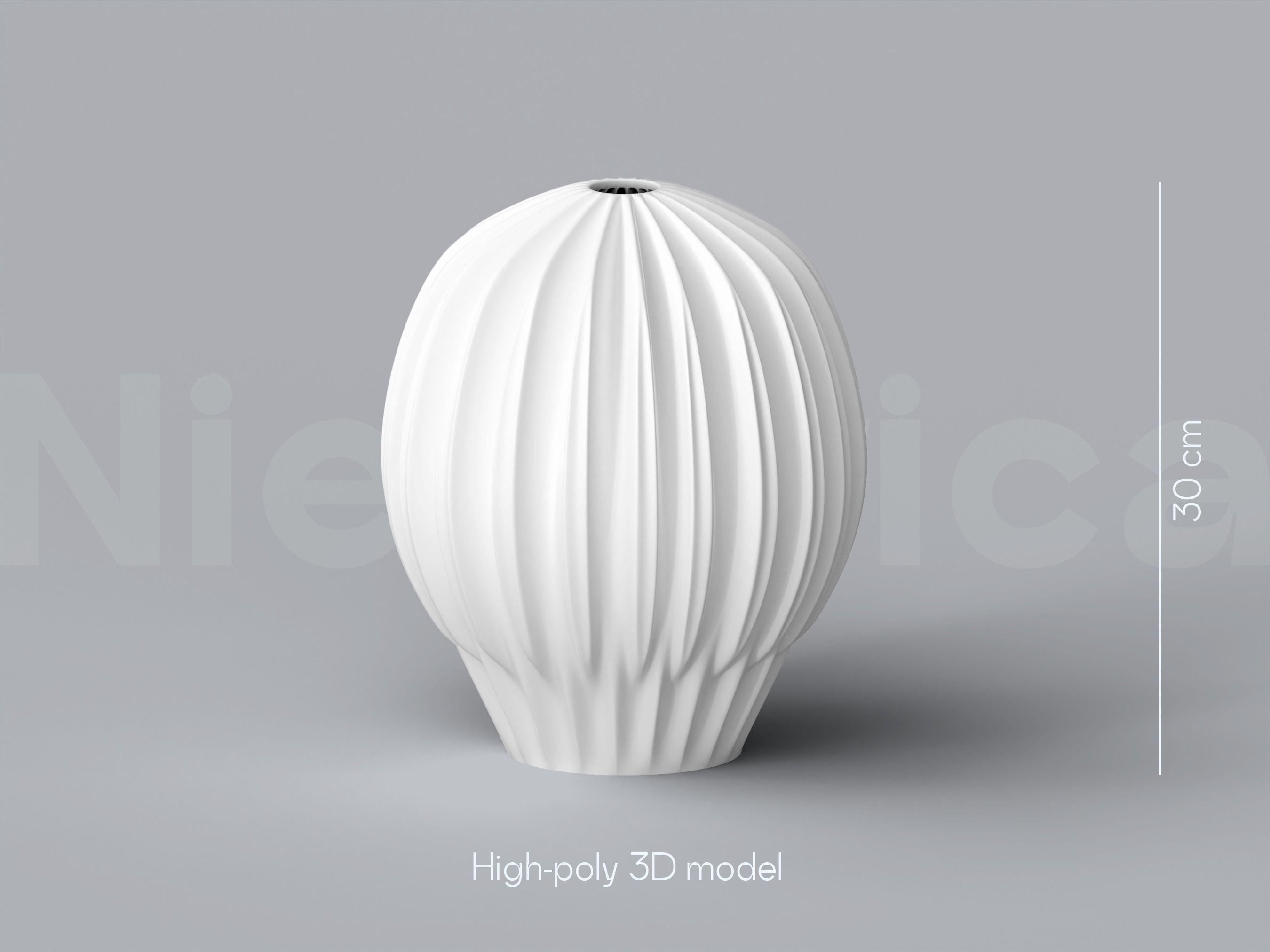 NIEDWICA VASE D-2 3D PRINTING VASE 3D MODEL STL FILE 3D print model_1
