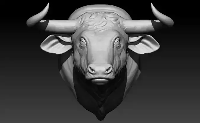 Bull 3D Model