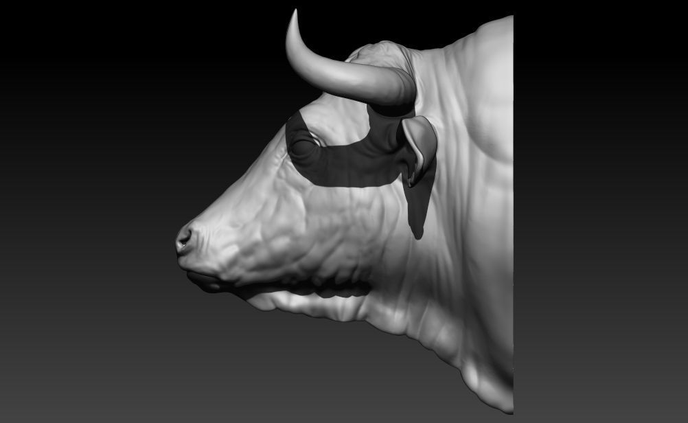 Bull 3D Model 3D print model_1