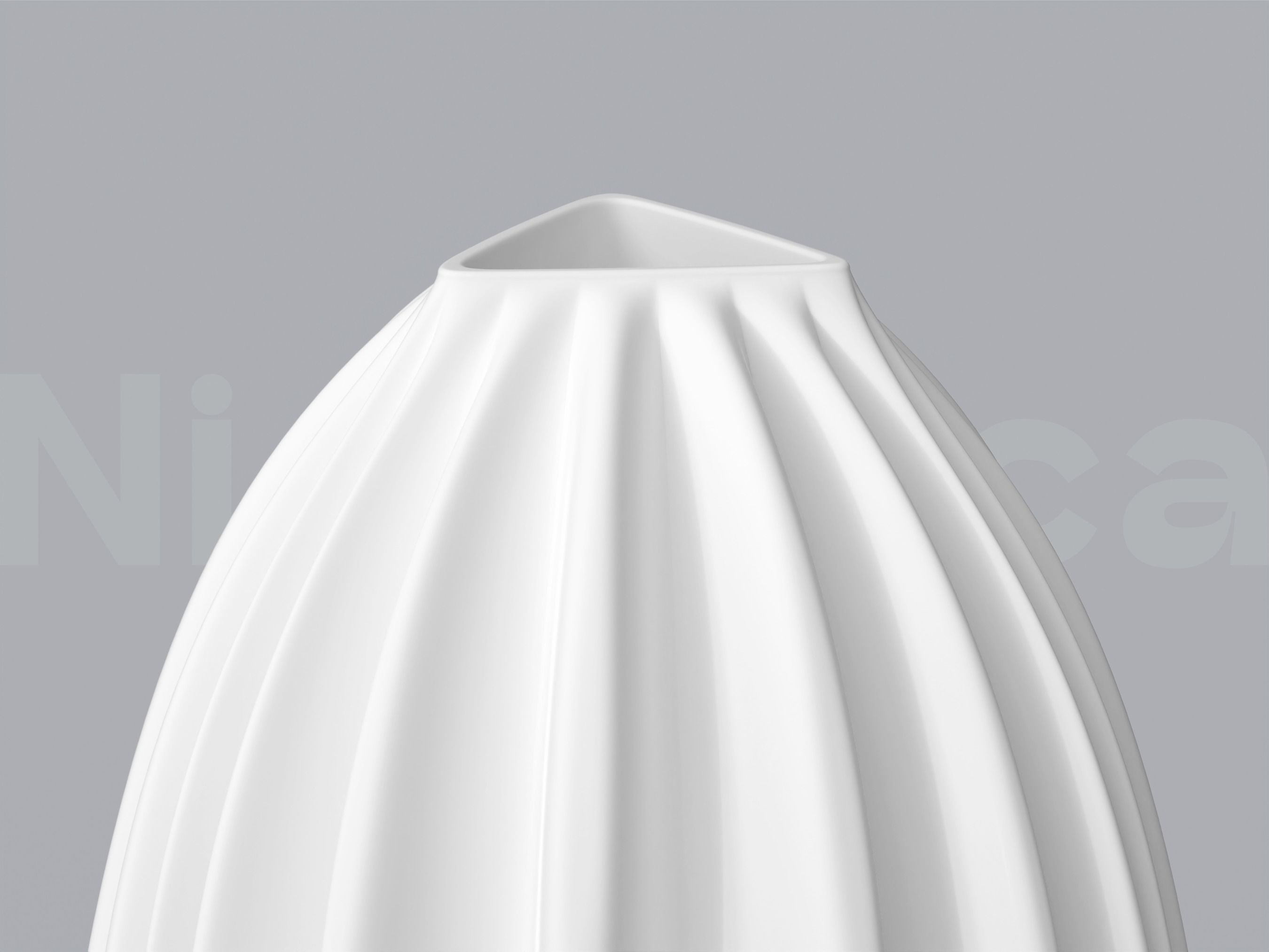 NIEDWICA VASE D-6 3D PRINTING VASE 3D MODEL STL FILE 3D print model_5