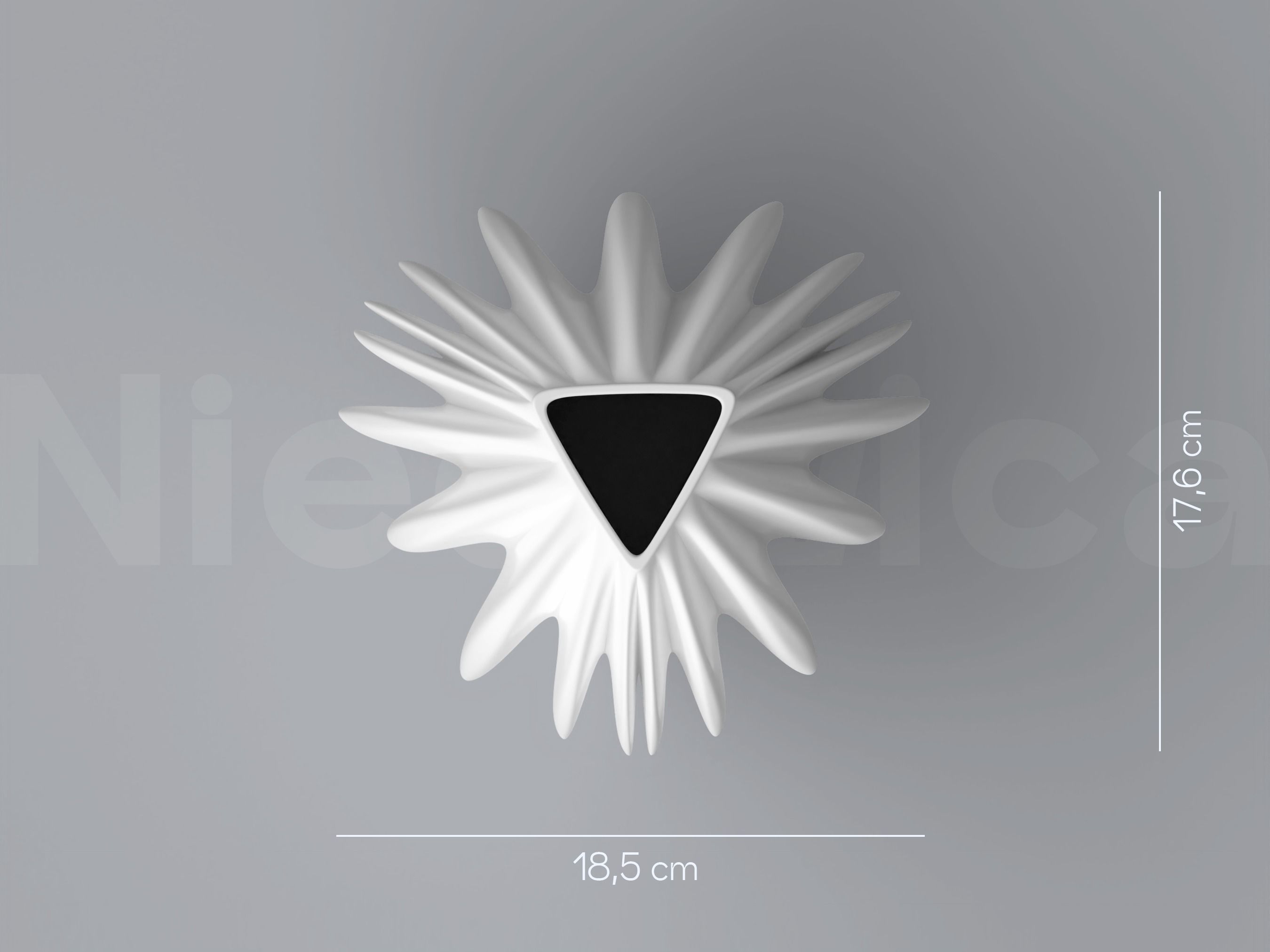 NIEDWICA VASE D-6 3D PRINTING VASE 3D MODEL STL FILE 3D print model_3