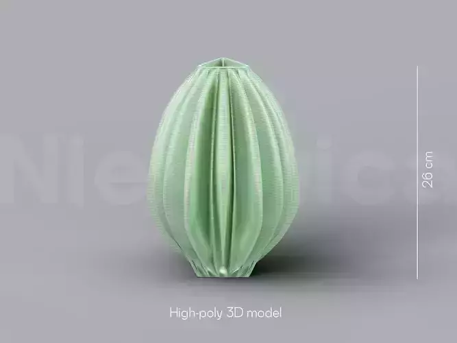 NIEDWICA VASE D-6 3D PRINTING VASE 3D MODEL STL FILE
