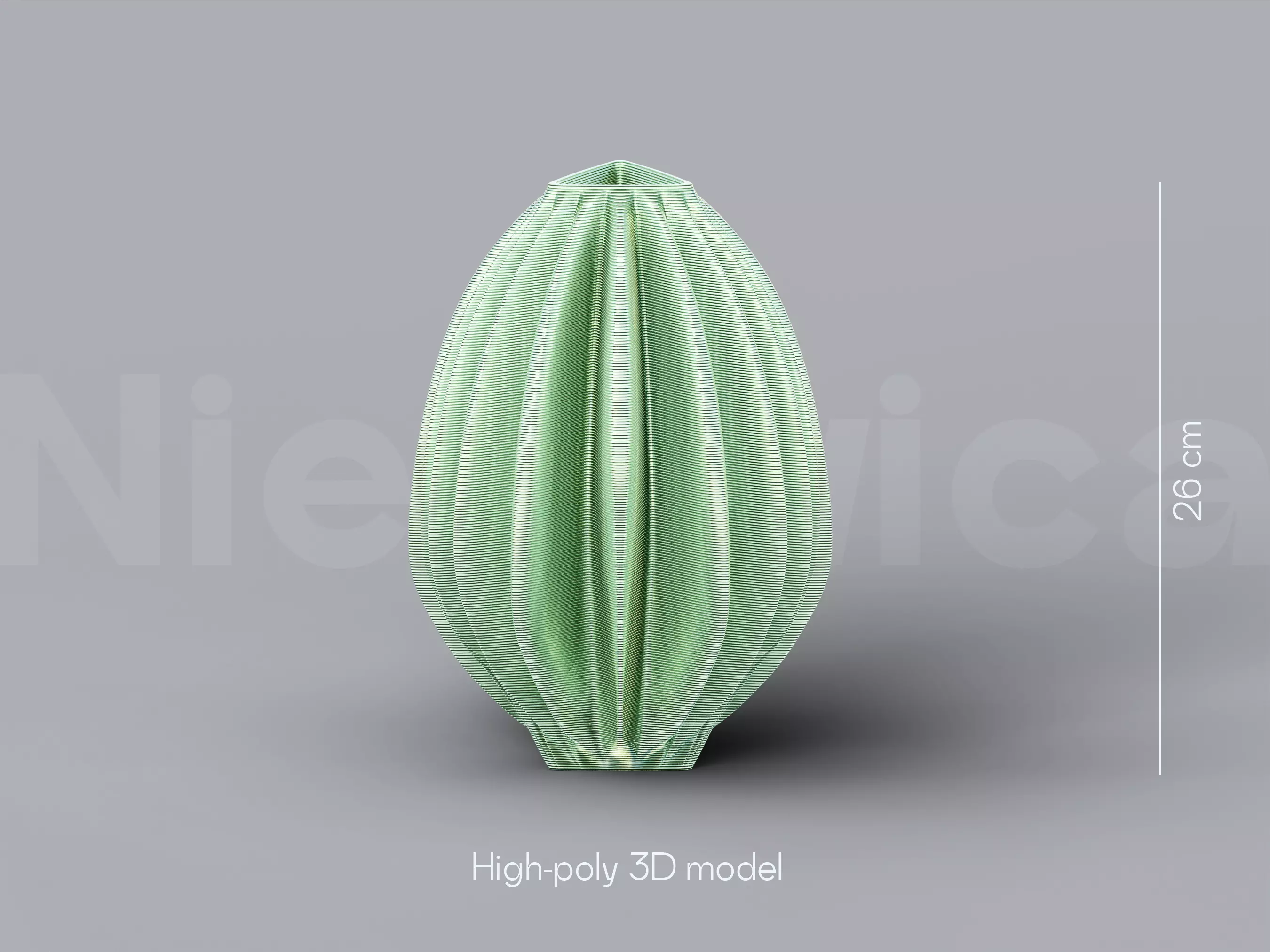 NIEDWICA VASE D-6 3D PRINTING VASE 3D MODEL STL FILE 3D print model_0